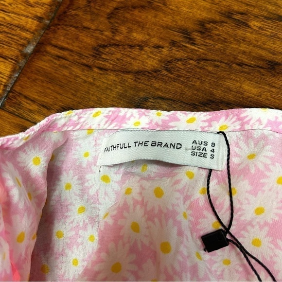 Faithfull the brand bisset floral print wrap top - Picture 6 of 8